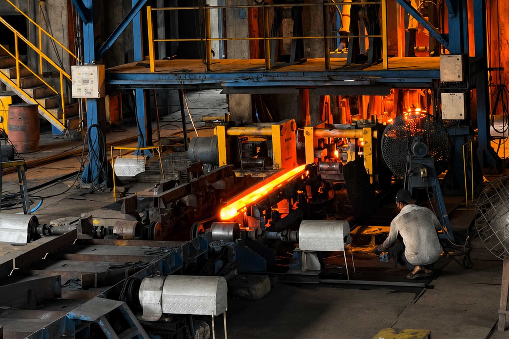 AFCO Steel — Billet casting