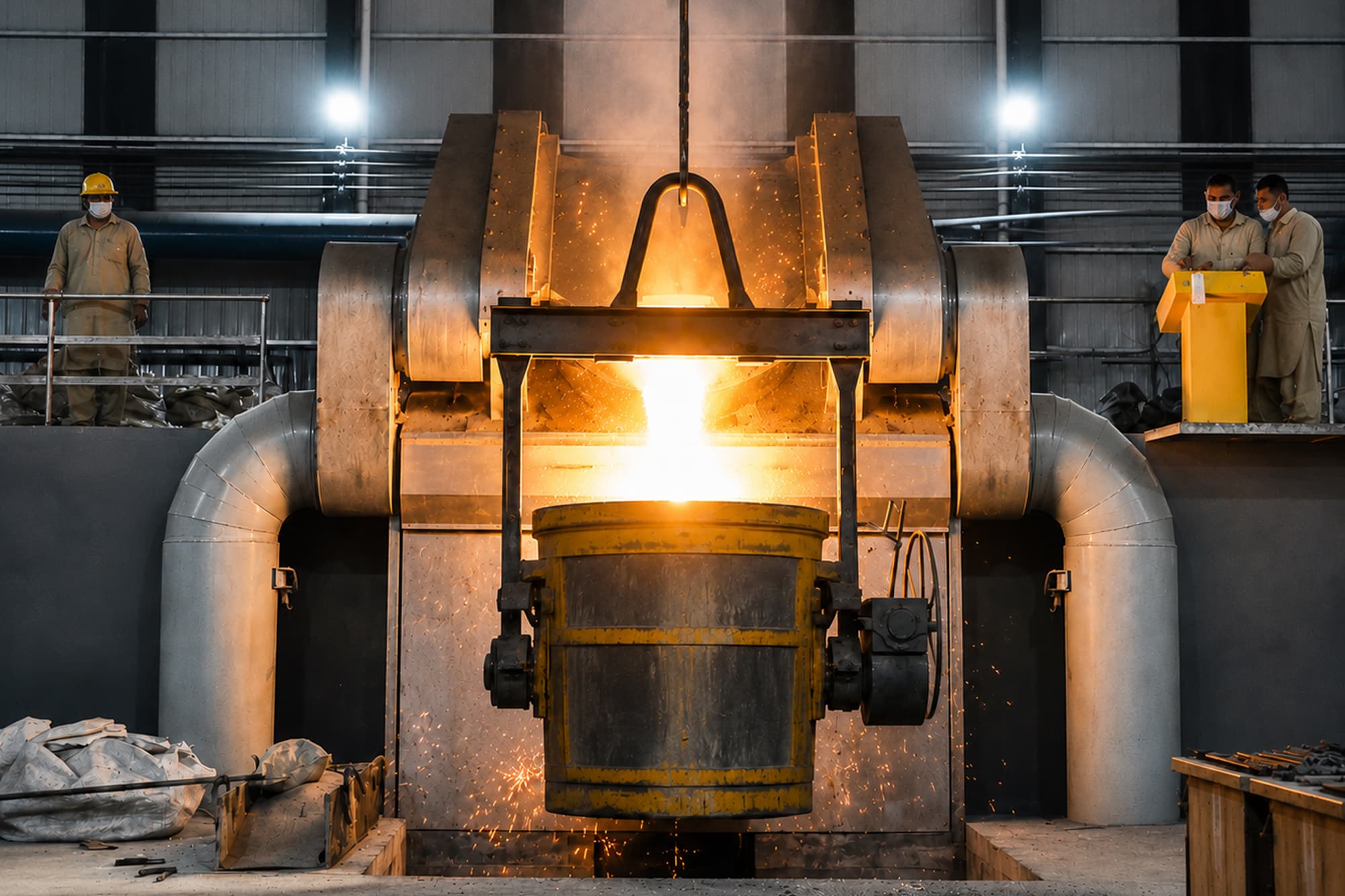 AFCO Steel — Melting